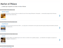 Tablet Screenshot of marlonelpolaco.blogspot.com