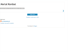 Tablet Screenshot of mortalkombats1.blogspot.com