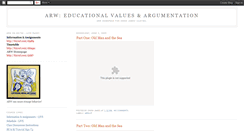 Desktop Screenshot of edvalues.blogspot.com