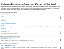 Tablet Screenshot of christmasgreetingcards.blogspot.com