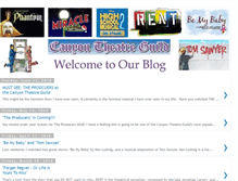 Tablet Screenshot of canyontheater.blogspot.com