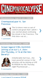 Mobile Screenshot of cinemapocalypse.blogspot.com