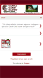 Mobile Screenshot of canalcardsaude.blogspot.com