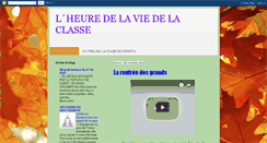 Desktop Screenshot of delaviedelaclasse.blogspot.com