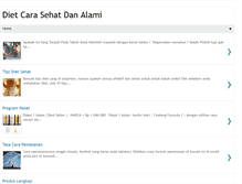 Tablet Screenshot of dietku-sehat.blogspot.com