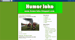 Desktop Screenshot of humor-loko.blogspot.com