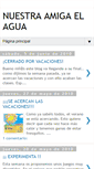 Mobile Screenshot of nuestraamigaelagua.blogspot.com