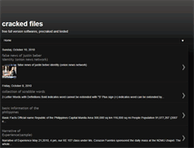 Tablet Screenshot of crackedfiles.blogspot.com