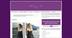 Desktop Screenshot of afloralingerie.blogspot.com