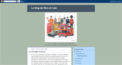 Desktop Screenshot of nicoetlala.blogspot.com