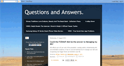 Desktop Screenshot of answers-google.blogspot.com