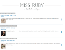 Tablet Screenshot of missrubyboutique.blogspot.com