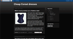 Desktop Screenshot of corset-dress.blogspot.com