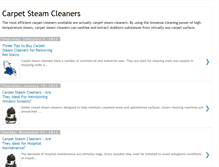 Tablet Screenshot of carpet-steam-leaners.blogspot.com