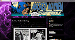 Desktop Screenshot of maskedmayhem.blogspot.com