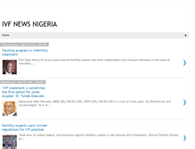 Tablet Screenshot of ivfnewsnigeria.blogspot.com