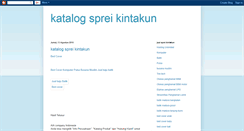 Desktop Screenshot of katalogspreiindonesia3210.blogspot.com