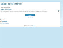Tablet Screenshot of katalogspreiindonesia3210.blogspot.com