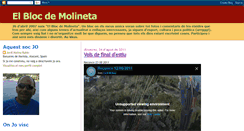 Desktop Screenshot of elblocdemolineta.blogspot.com