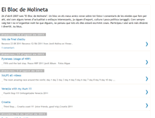 Tablet Screenshot of elblocdemolineta.blogspot.com