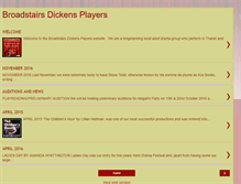 Tablet Screenshot of broadstairsdickensplayers.blogspot.com