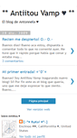 Mobile Screenshot of antiitouvamp-reinadelanoche.blogspot.com