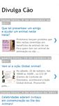 Mobile Screenshot of divulga-cao.blogspot.com
