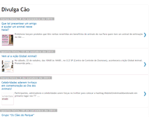 Tablet Screenshot of divulga-cao.blogspot.com