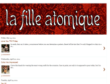 Tablet Screenshot of jesuislafilleatomique.blogspot.com