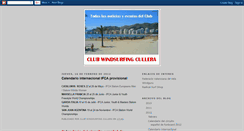 Desktop Screenshot of clubwindsurfingcullera.blogspot.com