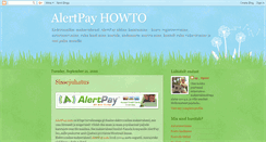 Desktop Screenshot of alertpay-howto.blogspot.com