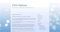 Desktop Screenshot of fdaoptions.blogspot.com