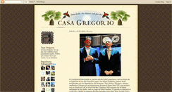 Desktop Screenshot of casagregorio.blogspot.com