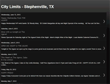 Tablet Screenshot of citylimitstx.blogspot.com