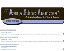 Tablet Screenshot of mymomsonlinebusiness.blogspot.com