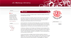 Desktop Screenshot of jcmakeupartistry.blogspot.com