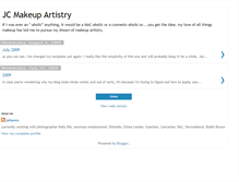 Tablet Screenshot of jcmakeupartistry.blogspot.com