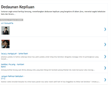 Tablet Screenshot of dedaunankepiluan.blogspot.com