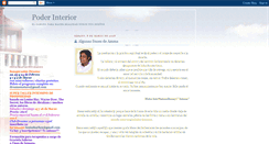 Desktop Screenshot of blogpoderinterior.blogspot.com