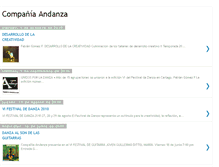 Tablet Screenshot of andanzacr.blogspot.com