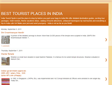 Tablet Screenshot of best-tourist-places-in-india.blogspot.com