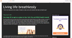 Desktop Screenshot of livinglifebreathlessly.blogspot.com