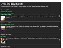 Tablet Screenshot of livinglifebreathlessly.blogspot.com