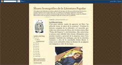 Desktop Screenshot of museodeliteraturapopular.blogspot.com