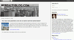 Desktop Screenshot of nyrealtyblog.blogspot.com