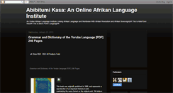 Desktop Screenshot of abibitumikasa.blogspot.com