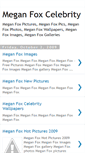 Mobile Screenshot of megan-fox-celebrity.blogspot.com