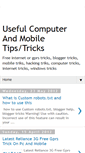 Mobile Screenshot of commobtips.blogspot.com