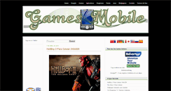 Desktop Screenshot of gamesmobilenetwork.blogspot.com