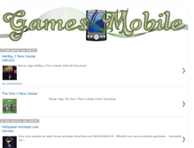 Tablet Screenshot of gamesmobilenetwork.blogspot.com